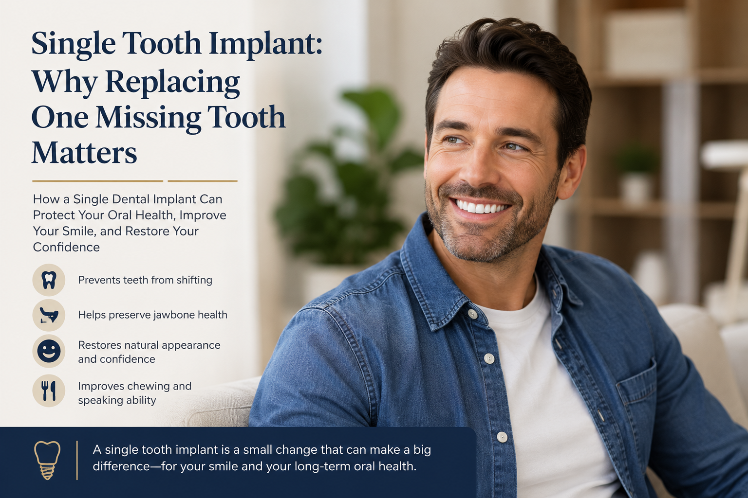 single tooth implant